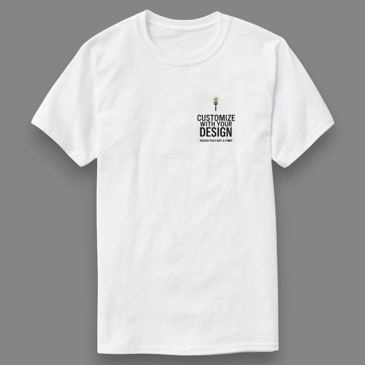 T-shirt Simple Customizable Blank Business Corporate