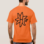 T-shirt simple de Haflinger (Dos)