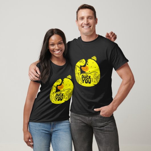T-shirt Simple Duck you (Unisexe)