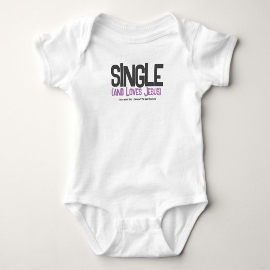 T-shirt Simple (et aime Jésus) (Devant)