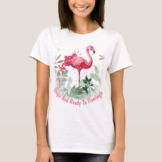 T-shirt Simple et prêt à flamber (Devant)