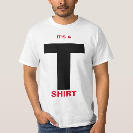 T-shirt simple et unique (Devant)