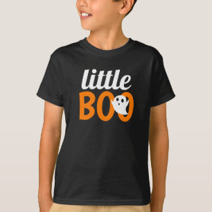 T-shirt Simple Halloween Petit Boom Fantôme Éffrayant