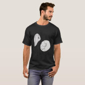 T-shirt Simple Horse Maman rétro (Devant entier)