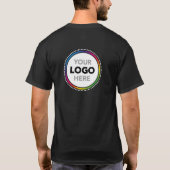 T-Shirt Simple Logo Entreprise - Impression Recto  (Dos)