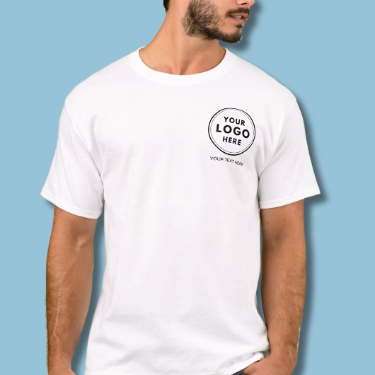 T-shirt Simple Logo Professionnel d'affaires