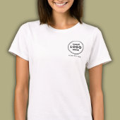 T-shirt Simple Logo Professionnel d'affaires