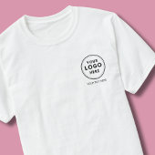 T-shirt Simple Logo Professionnel d'affaires