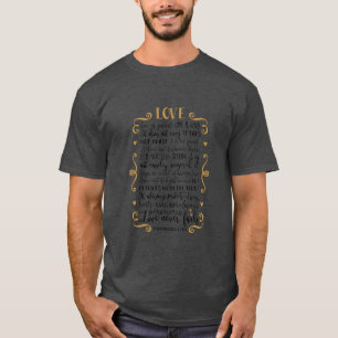 T-shirt simple Love