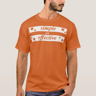 T-shirt simple mais efficace