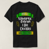 T-shirt Simple Man Pot  (Design devant)