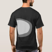 T-shirt simple minimum ajouter votre nom MONOGRAM GROOMSME (Dos)