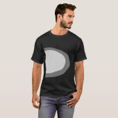 T-shirt simple minimum ajouter votre nom MONOGRAM GROOMSME (Devant entier)