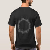 T-shirt simple minimum ajouter votre nom MONOGRAM GROOMSME (Dos)
