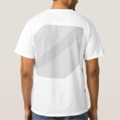 T-shirt simple minimum ajouter votre nom MONOGRAM GROOMSME (Dos)