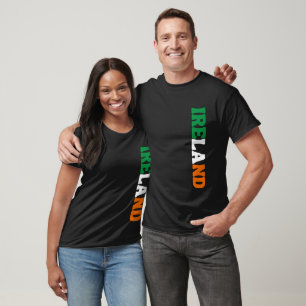 T-shirt Simple Modern Irlande National Flag Appareils
