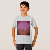 T-SHIRT SIMPLE MODERNE MODERNE MONOGRAM ÉLÉGANT CHIC STYLE (Devant entier)