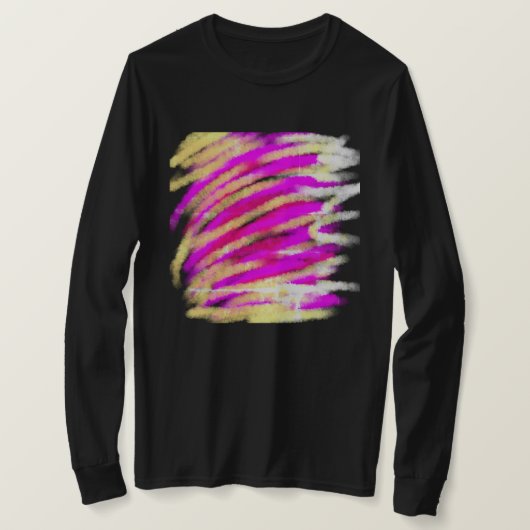 T-SHIRT SIMPLE MODERNE MODERNE MONOGRAM ÉLÉGANT CHIC STYLE (Design devant)