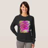 T-SHIRT SIMPLE MODERNE MODERNE MONOGRAM ÉLÉGANT CHIC STYLE (Devant entier)