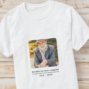 T-shirt Simple moderne souvenir photo personnalisée