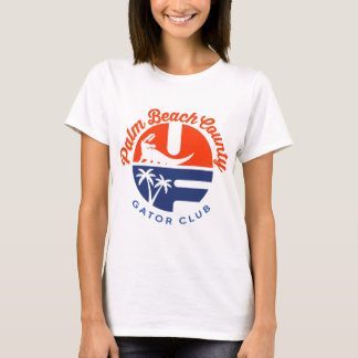T-shirt simple PBC Gator Club® pour femmes