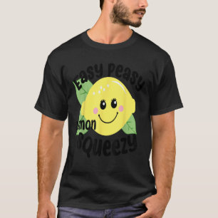 T-SHIRT SIMPLE PEASY LEMON SQUEEZY AMUSANT HEURE D'ÉTÉ LEM