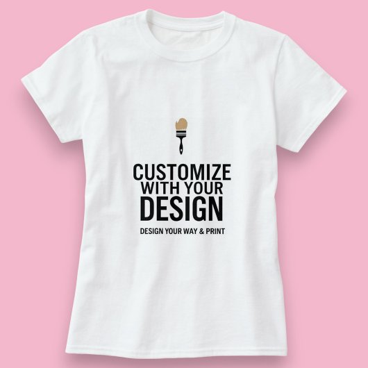 T-shirt Simple personnalisable entreprise vierge