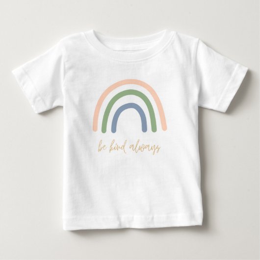 T-shirt simple pour bébé (Devant)