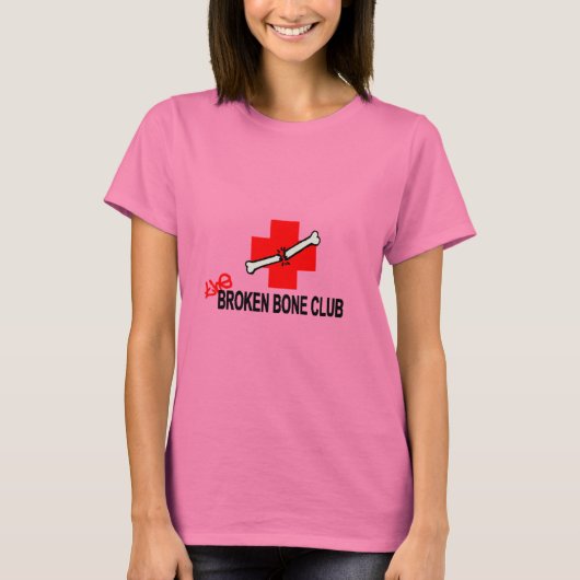 T-shirt simple pour dames (Devant)