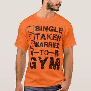 T-shirt Simple, pris, marié au GYMNASE