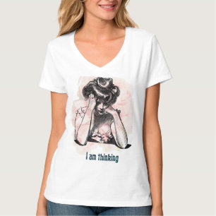 T-shirt Simple réflexion