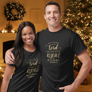 T-shirt Simple Russe Bible or Verse Christian