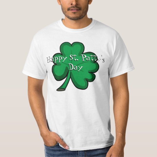 T-shirt Simple Saint Pattys Day - valeur tee (Devant)