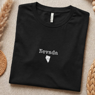 T-shirt Simple Touriste Rétro de l'État du Nevada
