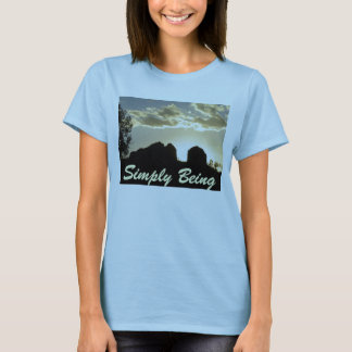 T-shirt Simplement étant : Toujours comme Dieu m'a créé