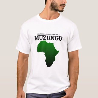 T-shirt simplement muzungu