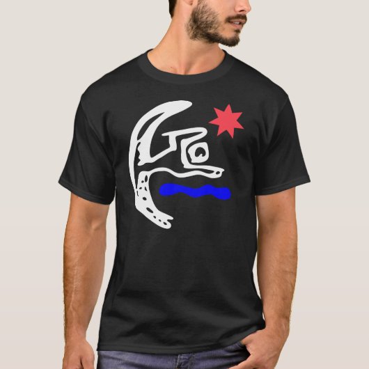 T-shirt Simplement surfant (Devant)