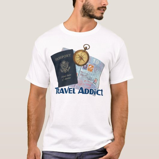 T-shirt Simplement voyage (Devant)
