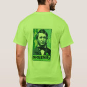 T-shirt simplifiez, GREENify (Dos)