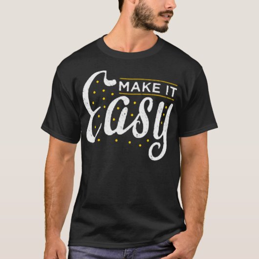 T-shirt Simplifiez-vous (Devant)