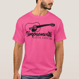 T-shirt Simpsonville South olina Souvenir touristique