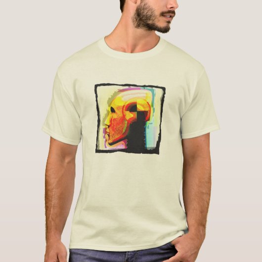 T-shirt simulacre d'essai d'accident (Devant)