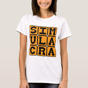 T-shirt Simulacres, Représentation de quelque chose