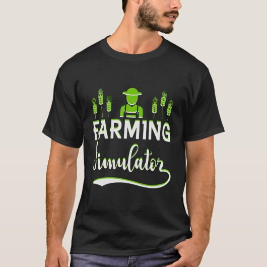 T-shirt Simulateur agricole (Devant)