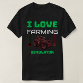 T-shirt simulateur agricole 1 (Design devant)