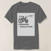 T-shirt Simulateur agricole 22 Camions Chaîne de productio (Design devant)