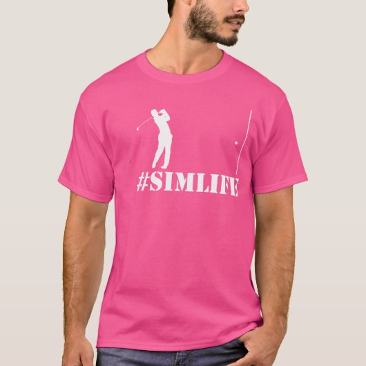 T-shirt Simulateur golf (Devant)