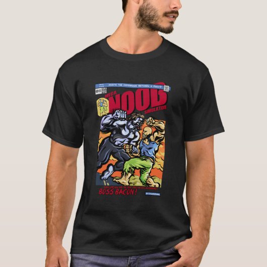 T-shirt Simulateur Mega Noob (Devant)