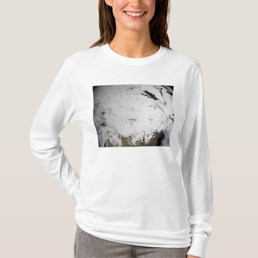 T-shirt Simulation de nuage d'une seule journée 2 (Devant)