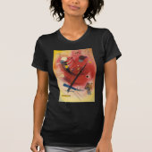 T-shirt Simulation interne peinture Abstraite (Devant)